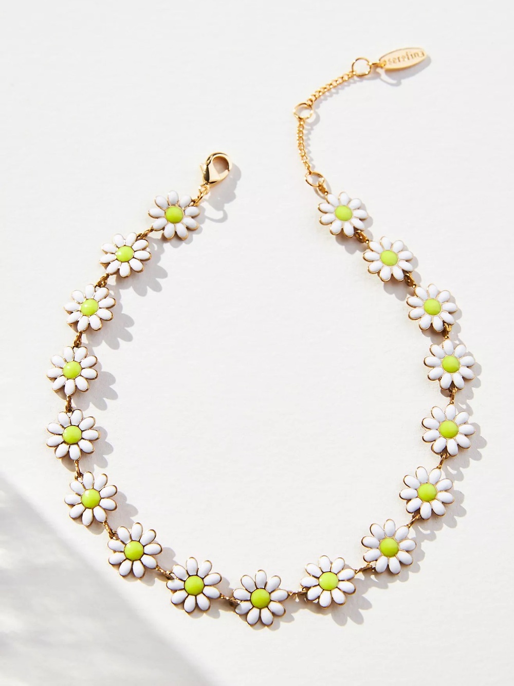 New Anthropologie x Serefina Flower Anklet